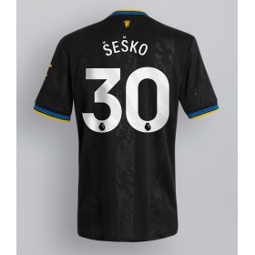 Pánské fotbalový oblečení Manchester United Benjamin Sesko #30 Tretí košile 2025-26 Krátkým Rukávem